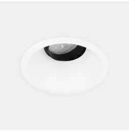LedsC4 - Downlight Lite Deep ajustable Ø88 8.5 blanco neutro 4000K CRI 90 33º DALI-2/PUSH blanco IP54 716lm