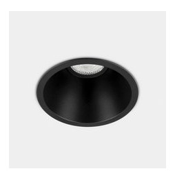LedsC4 - Downlight Lite Deep Fix Ø105 13.9 blanco cálido 2700K CRI 90 34º DALI-2/PUSH negro IP54 909lm
