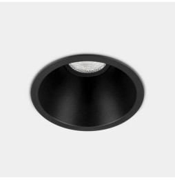 LedsC4 - Downlight Lite Deep Fix Ø105 13.9 blanco cálido 2700K CRI 90 34º PHASE CUT negro IP54 909lm