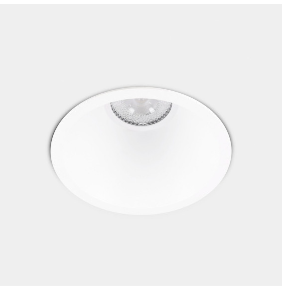 LedsC4 - Downlight Lite Deep Fix ø105mm 8.5 blanco cálido 3000K CRI 90 34º DALI-2/PUSH blanco IP54 663lm