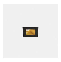 LedsC4 - Downlight PLAY Deco asimétrico cuadrado fijo 11,9W 2700K CRI90 37,6 corte de fase negro/blanco IP54 750lm