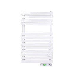 Radiador toallero eléctrico digital serie D 300W blanco conectado