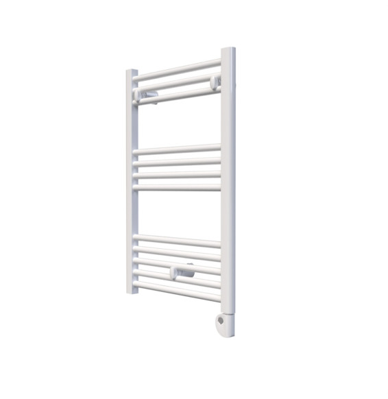 ROINTE - Radiador toallero eléctrico ELBA SHORTY 500W 500x850mm blanco RAL 9016