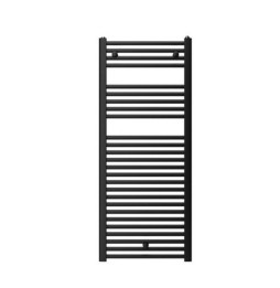 ROINTE - Radiador toallero eléctrico GIZA AGUA 50x120cm negro