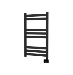ROINTE - Radiador toallero eléctrico OCEAN 30mm negro