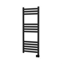 ROINTE - Radiador toallero eléctrico OCEAN 50mm negro