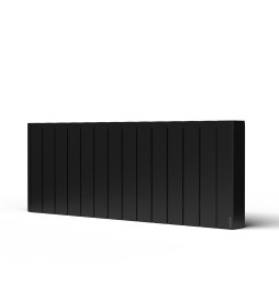ROINTE - Radiador BELIZE SHORT WIFI con 13 elementos 1140x420mm negro