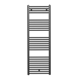 ROINTE - Radiador toallero eléctrico ELBA AQUA 50x150cm negro