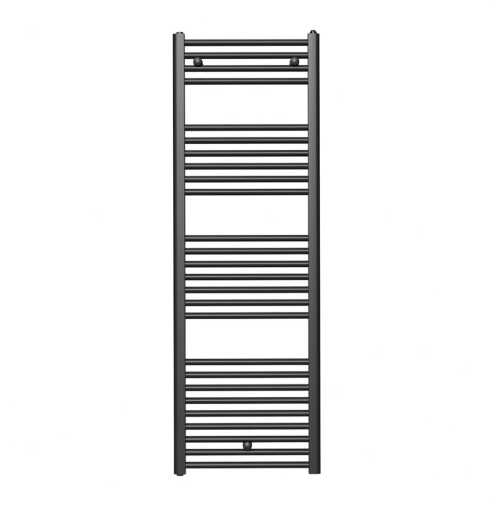 ROINTE - Radiador toallero eléctrico ELBA AQUA 50x150cm negro
