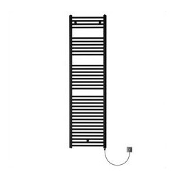 ROINTE - Radiador toallero eléctrico ELBA CLV 50x172mm negro