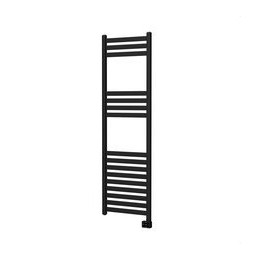 ROINTE - Radiador toallero eléctrico OCEAN 75mm negro