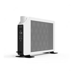 ROINTE - Convector digital portátil eléctrico GIRO para calentar espacios de forma rápida y segura blanco