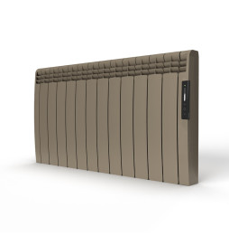 Radiador eléctrico Rointe Eoniq 12 elementos beige perla texturado RAL1035
