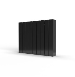 ROINTE - Radiador eléctrico Rointe Belize 90r 8 elementos negro