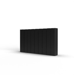 ROINTE - Radiador eléctrico Rointe Belize Short 8 elementos negro