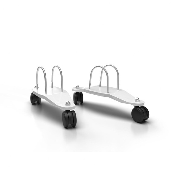 ROINTE - Kit de ruedas para radiadores eléctricos Rointe blanco
