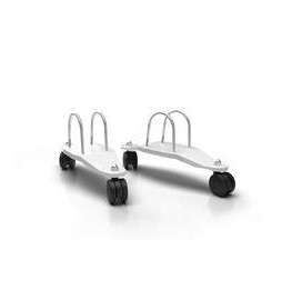 ROINTE - Kit de ruedas para radiadores eléctricos Rointe blanco