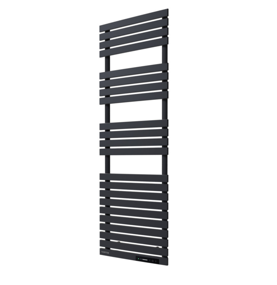 ROINTE - Secatoallas / toallero eléctrico Rointe Neo 50x142 negro texturizado
