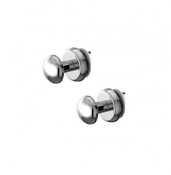 ROINTE - Percha para secatoallas / toalleros Rointe cromo