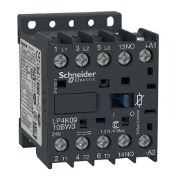 SCHNEIDER ELECTRIC - Minicontactor 9A 3P 24V CC bajo consumo