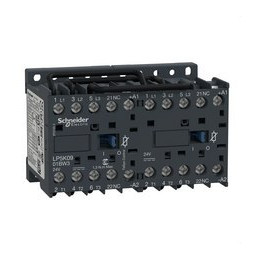 SCHNEIDER ELECTRIC - Minicontactor inversor 9A 3P 24V CC bajo consumo