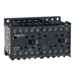 SCHNEIDER ELECTRIC - Minicontactor inversor 9A 3P 24V CC bajo consumo