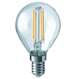 Lámpara Led ENZO E14 4W 2700K 400lm PF -0,50 CRI -80Ra 50-60Hz IP20 45x78mm