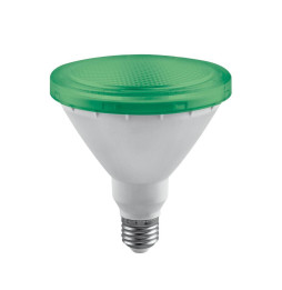 Lámpara Led FENIX E27 15W verde 720lm PF -0,50 CRI -80Ra 50-60Hz IP65 121x131mm