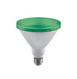 Lámpara Led FENIX E27 15W verde 720lm PF -0,50 CRI -80Ra 50-60Hz IP65 121x131mm