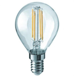 Lámpara Led ENZO E27 4W 2700K 400lm PF -0,50 CRI -80Ra 50-60Hz IP20 45x78mm