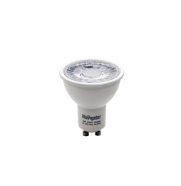 Lámpara dicroica Led XENA GU10 8W 2700K 220-240V 785lm PF -0,50 CRI -80Ra 50-60Hz IP20 regulable 50x56mm