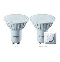 Lámpara dicroica Led BORA GU10 7W 3000K 180-250V 630lm PF -0,50 CRI -80Ra 50-60Hz IP20 regulable 50x50mm