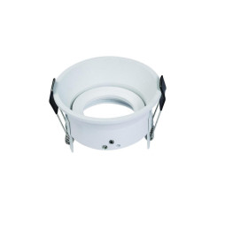 NAVIGATOR - Aro empotrable NEMO IP20 aluminio blanco 84x55mm para lámparas dicroicas