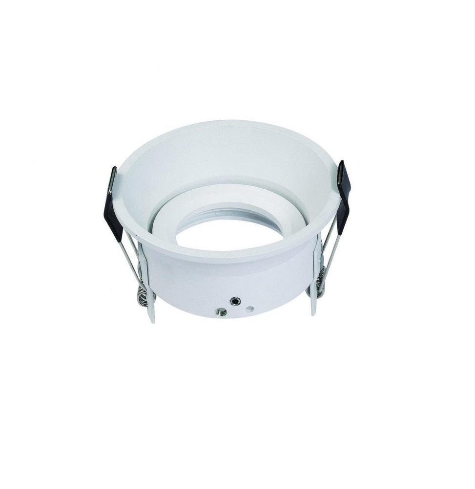 NAVIGATOR - Aro empotrable NEMO IP20 aluminio blanco 84x55mm para lámparas dicroicas