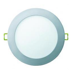 Downlight ROMA PL 12W 6000K 85-265V 950lm PF -0,90 CRI -80Ra 50-60Hz IP40 170x15mm plata