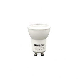 Lámpara dicroica Led NANO GU10 4W 4200K 220-240V 320lm PF -0,50 CRI -80Ra 50-60Hz IP20 35x47mm