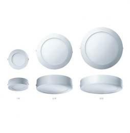 Downlight VIENA 18W 6000K 85-265V 1600lm PF -0,90 CRI -80Ra 50-60Hz IP40 225x40mm blanco