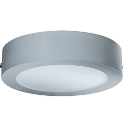 Downlight VIENA PL 18W 3000K 85-265V 1500lm PF -0,90 CRI -80Ra 50-60Hz IP40 225x40mm plata