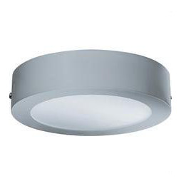 Downlight VIENA PL 18W 3000K 85-265V 1500lm PF -0,90 CRI -80Ra 50-60Hz IP40 225x40mm plata
