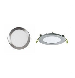 Downlight ROMA PL 18W 6000K 85-265V 1600lm PF -0,90 CRI -80Ra 50-60Hz IP40 225x15mm plata