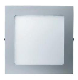 Downlight BERNA 7W 3000K 85-265V 440lm PF -0,90 CRI -80Ra 50-60Hz IP40 120x120x15mm plata