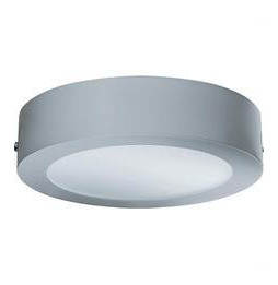 Downlight VIENA PL 18W 4200K 85-265V 1550lm PF -0,90 CRI -80Ra 50-60Hz IP40 225x40mm plata