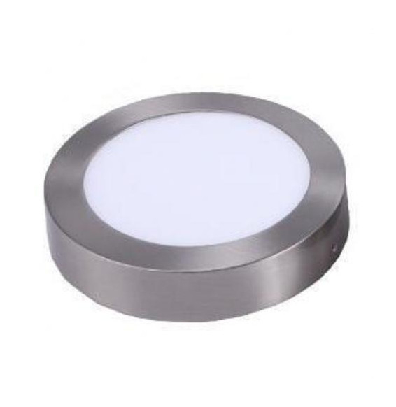 Downlight VIENA NQ 18W 6000K 85-265V 1600lm PF -0,90 CRI -80Ra 50-60Hz IP40 225x40mm níquel