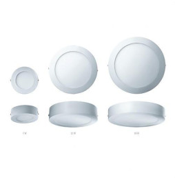 Downlight VIENA 18W 4200K 85-265V 1550lm PF -0,90 CRI -80Ra 50-60Hz IP40 225x40mm blanco