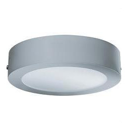 Downlight VIENA PL 12W 4200K 85-265V 920lm PF -0,90 CRI -80Ra 50-60Hz IP40 170x40mm plata