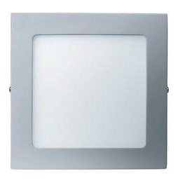 Downlight BERNA 24W 4200K 85-265V 2000lm PF -0,90 CRI -80Ra 50-60Hz IP40 300x300x15mm plata