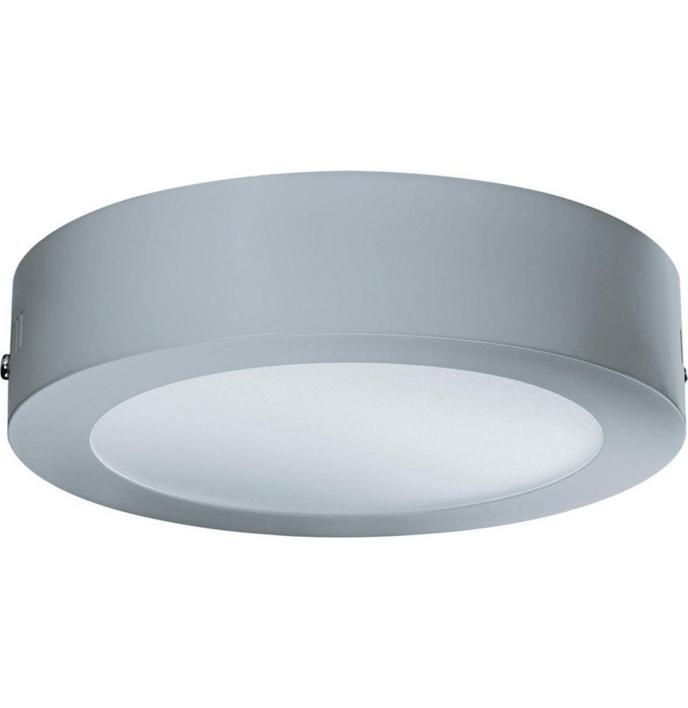 Downlight VIENA PL 7W 4200K 85-265V 450lm PF -0,90 CRI -80Ra 50-60Hz IP40 120x40mm plata