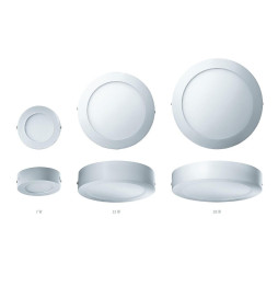 Downlight VIENA 24W 3000K 85-265V 1900lm PF -0,90 CRI -80Ra 50-60Hz IP40 300x40mm blanco