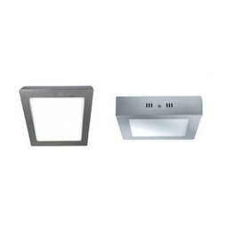 Downlight PRAGA PL 18W 6000K 85-265V 1600lm PF -0,90 CRI -80Ra 50-60Hz IP40 225x225x40mm plata