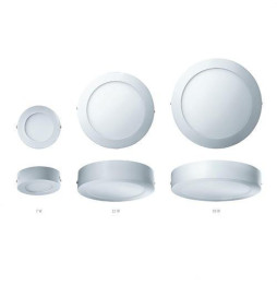 Downlight VIENA 18W 3000K 85-265V 1500lm PF -0,90 CRI -80Ra 50-60Hz IP40 225x40mm blanco